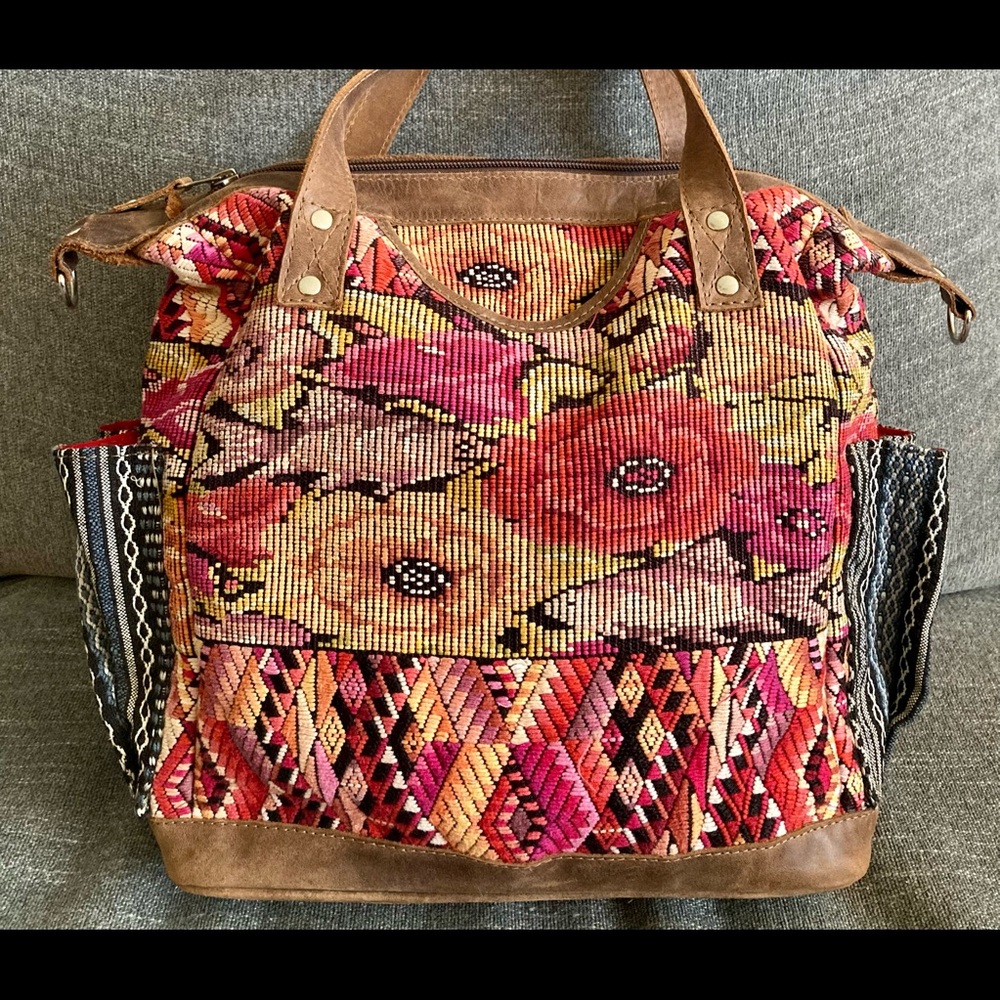 Nena and Co Core Leather Medium Convertible Daybag